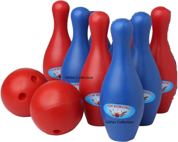 Glitter Collection Bowling Set with 2 Balls Sports Bowling Set