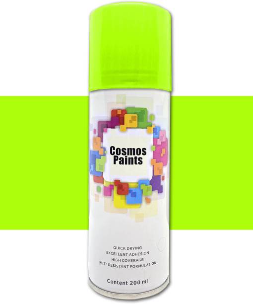 Cosmos Paints Fluorescent Green Spray Paint 200 ml