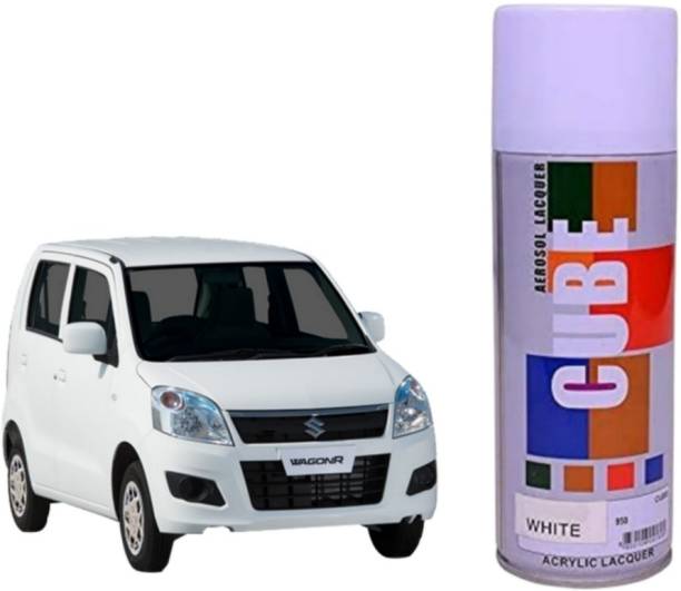 ONCAR Car Scratch remover / Color Spray Scralet white Spray Paint 400 ml