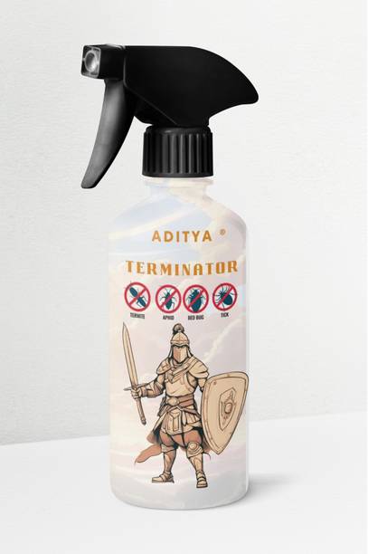 Aditya Terminator Eco-Friendly Termite Killer Spray|Wood Preservative and Termite, Borer, Insect Repellant Spray| for Home, Kitchen and Offices (500 ML)