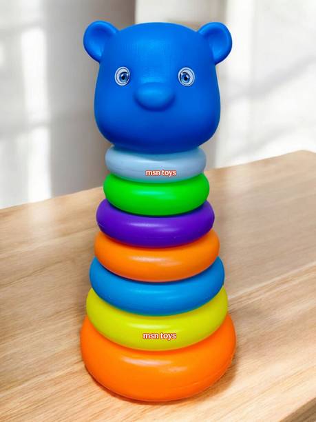 MSN RING TOY Bear Stacking 7 Rings for Toddlers TOY R2