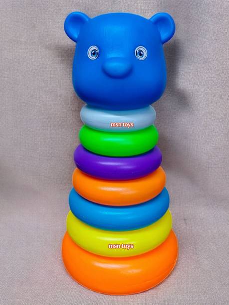 MSN RING TOY Bear Stacking 7 Rings for Toddlers TOY R15