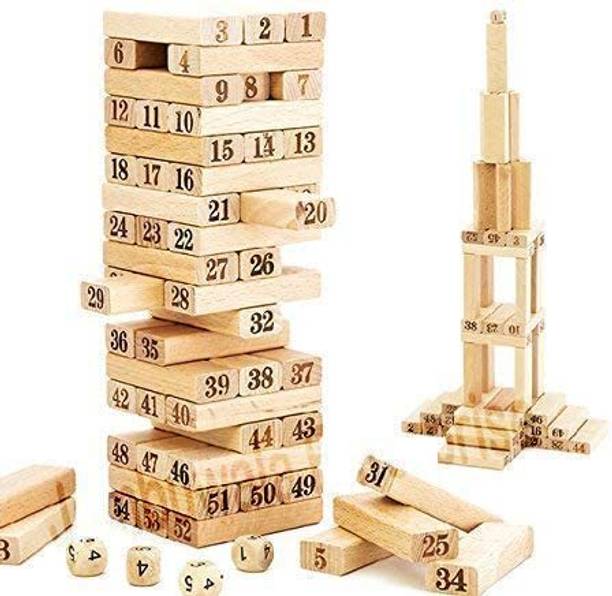 VSINDIA Tumbling Tower Game for Kids and Adults