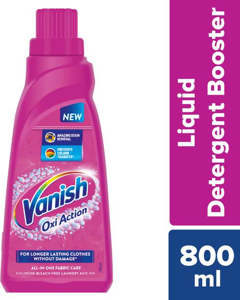 Vanish All in One Liquid Detergent Booster - 800 ml Stain Remover Stain Remover