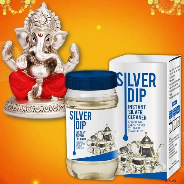 SILVER DIP Modicare silver cleaning New Dip Instant Cleaner for a bright and tarnish 300ML Stain Remover