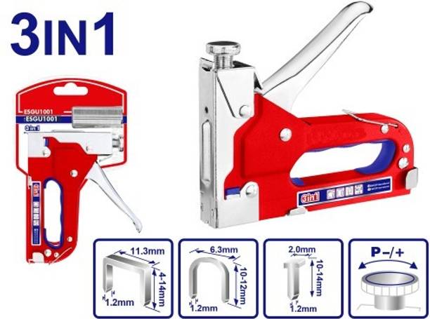 Shartools Emtop 3 In 1 Staple Gun ESGU1001 Includes 3 Types Of 600 Needles NA  Stapler