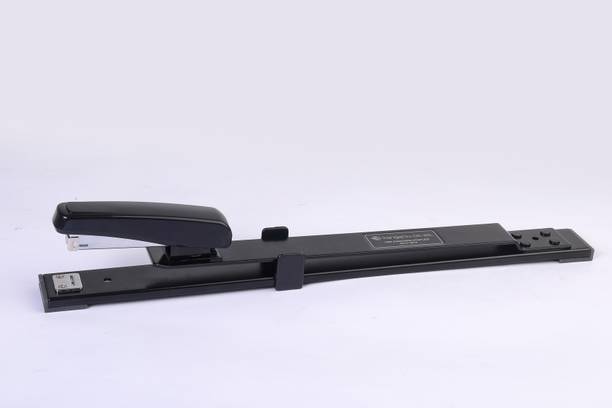 Kangaro Desk Essentials DS-45L All Metal Half Strip, Black, Set of 1 Cordless  Stapler