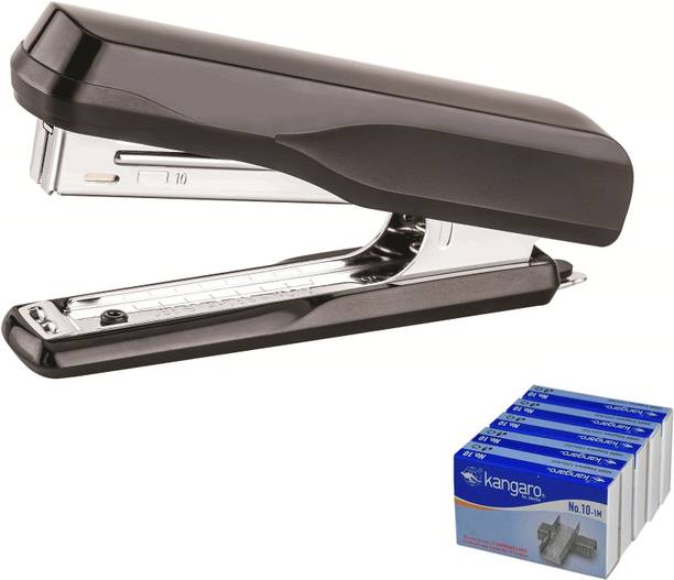 Kangaro Desk Essentials HD-10D Star Stapler with 5 Staple Pins Boxes Cordless  Stapler