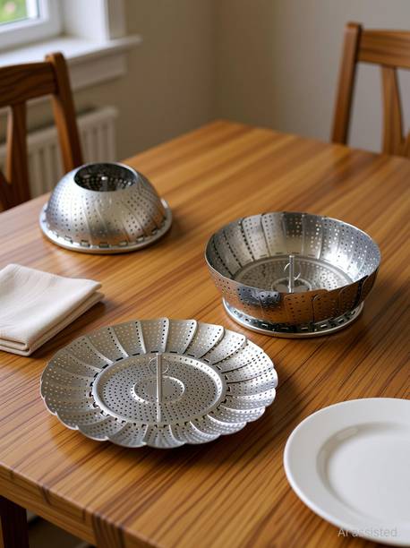 SYGA Basket For Vegetable / Insert for Pots, Pans, Crock & more... 5.6'' to 9'' Stainless Steel Steamer