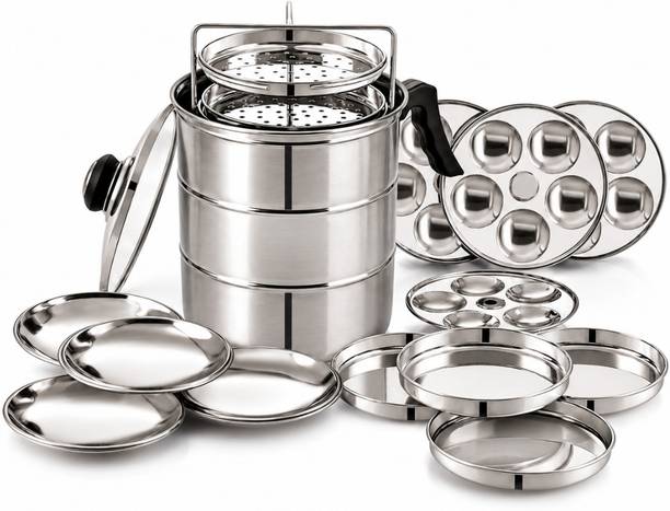 Anjali ANjali Uni Pot S.S with 16 Plates 3.5Litre Stainless Steel Steamer