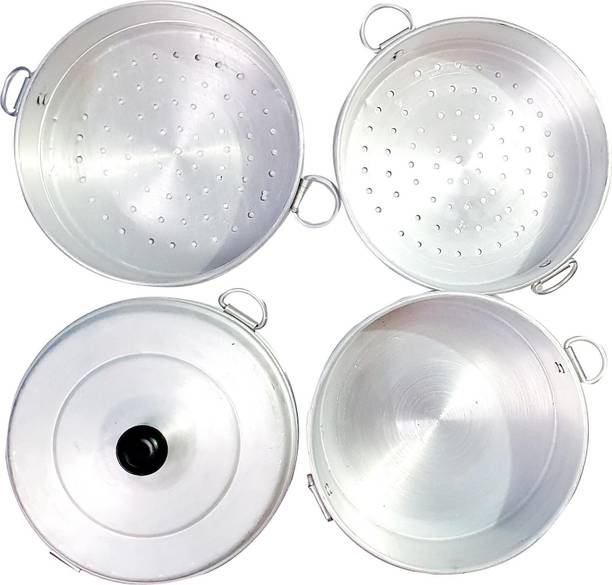 VPSK MOMOS STEAMER NO 10 CAPACITY 3.65 LITER ( 100 to 120 pcs are baked at one time) Aluminium Steamer