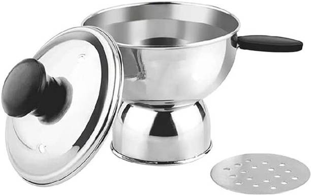 Tarpon Steel Chiratta Puttu Maker Use with Pressure Cooker|Puttu Steamer - 300 ML Steel Steamer