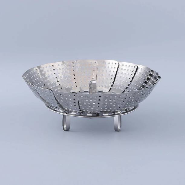 RTURO Vegetable Steamer Basket Insert for Pots, Pans for steam boiling cooking Steamer Stainless Steel Steamer