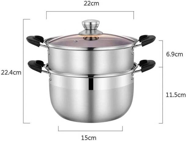 Fing Tier Steamer Steamin Stainless Steel Steamer