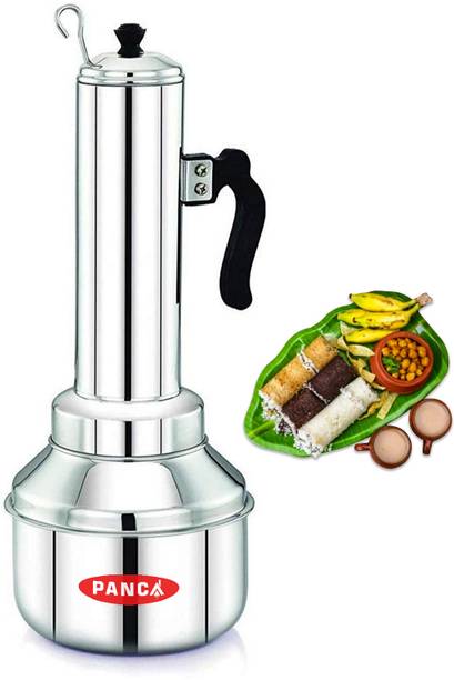 Panca Stainless Steel Premium Puttu Maker Puttu Kodam Chiratta Puttu Kutti Puttu Cooker Puttu Vessel Stainless Steel Steamer