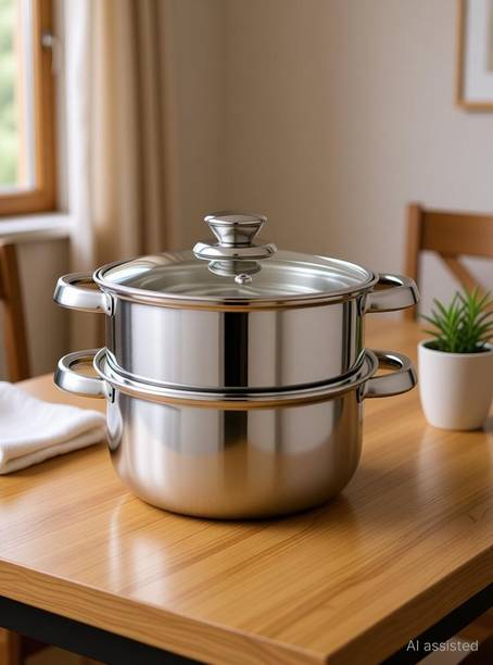 Fableart Stainless Steel Steamer (2.5 L). Stainless Steel Steamer