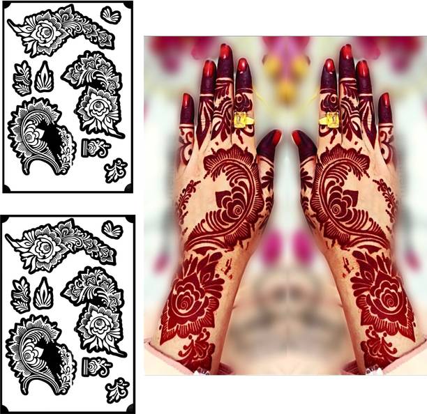Anafri HENNA STENCIL MEHNDI DESIGN FOR KIDS,GIRLS,WOMEN