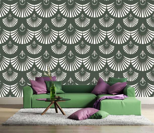 DEQUERA Vinyl Reusable Wall Stencil for Wall-Decor/DIY Painting-Plastic Sheet (Multi-Col oured, 16 x 24-inch), Wall Painting Stencils, DS-1404 Wall Stencil Stencil