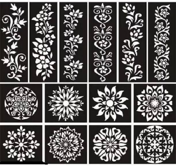 Ceravia Ceravia Mehndi Stencil Sticker