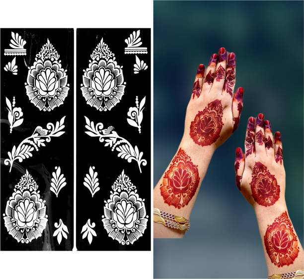 Anafri HENNA STENCIL MEHNDI DESIGN FOR KIDS,GIRLS,WOMEN