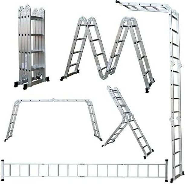 Aardwolf Quickfit Aardwolf Quickfit Multi Purpose Extension Ladder (4 x 5|20FT) with platform Aluminium Ladder