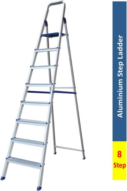 SKP FACTORY 8 Steps Anti Slip Shoes Aluminium Ladder