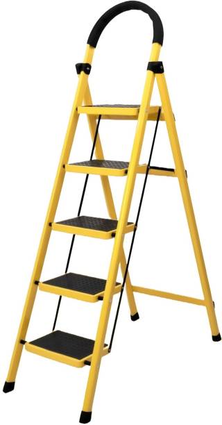 Asian Paints TruCare 5-Steps Trendy Steel Ladder, Foldable Ladder for Home & Office use Steel Ladder
