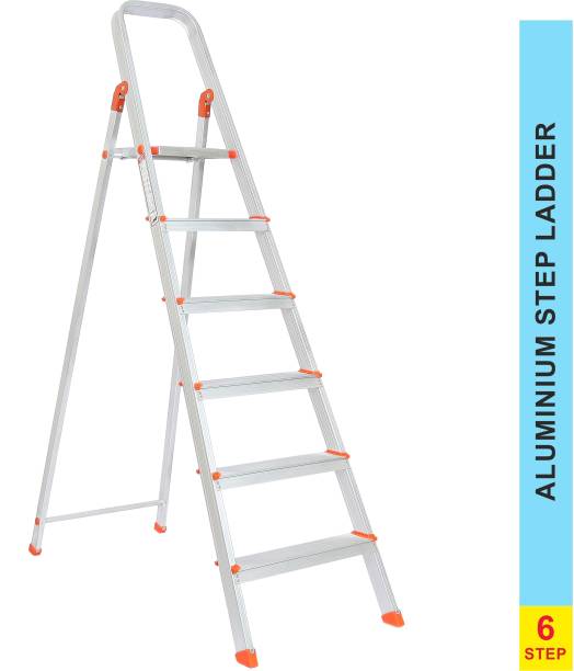 SKP FACTORY 6 Steps Anti Slip Shoes Aluminium Ladder
