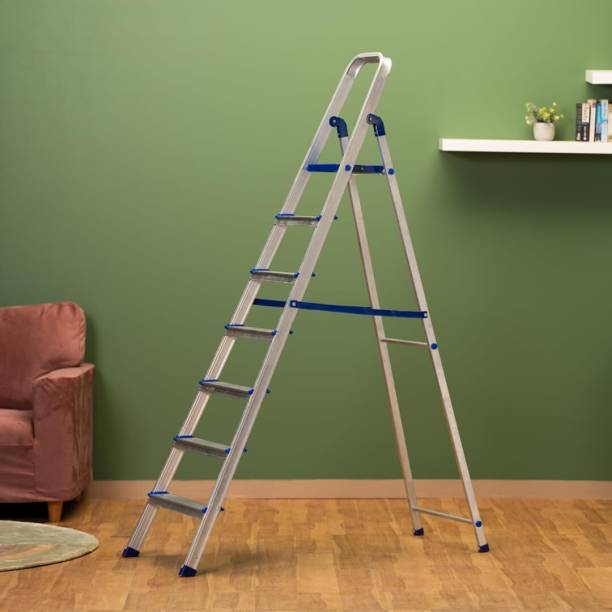 SKP FACTORY 7 Steps Anti Slip Shoes Aluminium Ladder