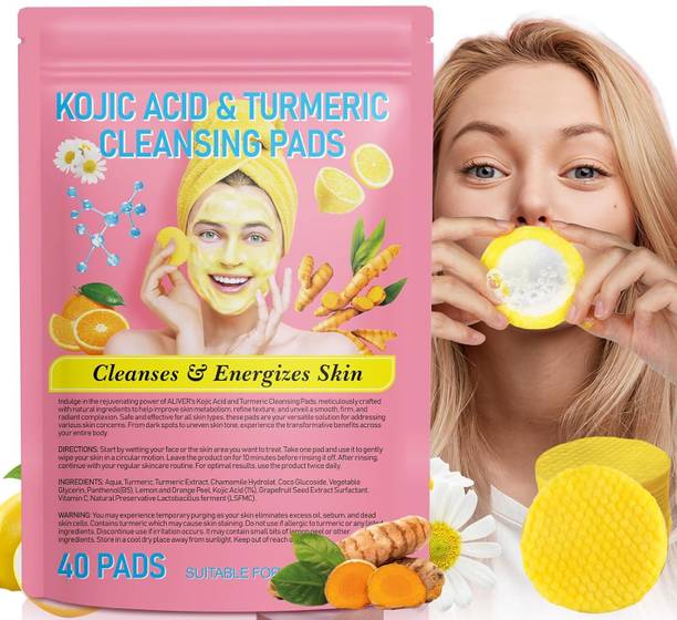 boxania Kojic Acid and Turmeric Cleansing Pads 40pcs - 1 Slots