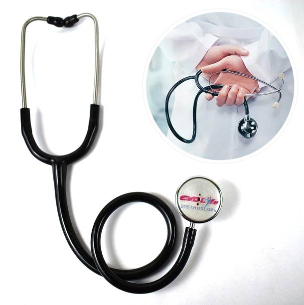 Dishan Dual Sided Chest-piece High Acuastic sensitivity Soft ear tips Double Heart Manual Stethoscope