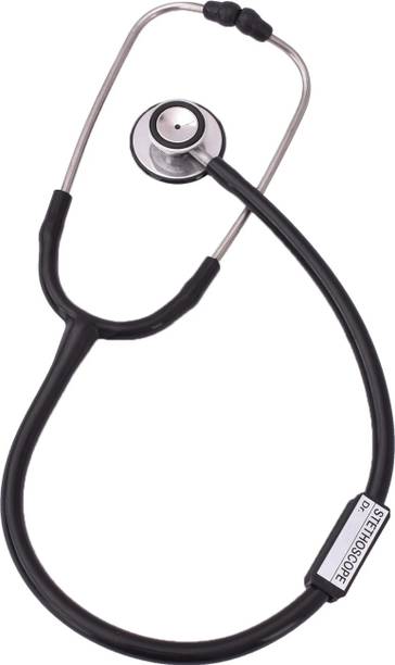 RCSP Super excletone stethoscope for students medical and Doctors Black Acoustic Stethoscope