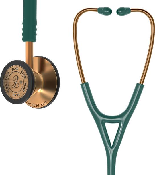 ELKO EL-250 DEXA III TI Rose Gold Edition Titanium Dual Head Acoustic Stethoscope