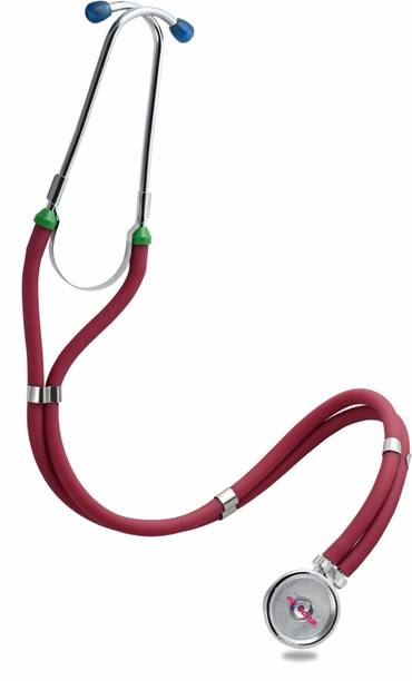 Evolife Multifunctional Durable Dual Tube Sprague Rappaport for Doctor, Professional Use Acoustic Stethoscope