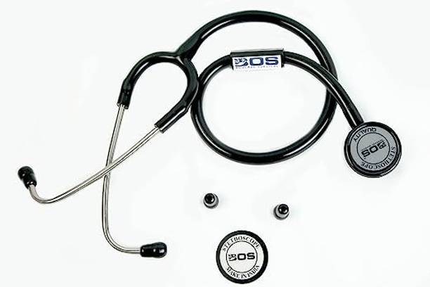 HCG Healthcure generation Stethoscope Super Black Single head (Bosm 14) Stethoscope Cardiology Stethoscope