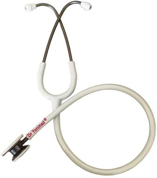 DR YONIMED Stethoscope Perfect AL Grey Dual Head For Doctors, Nurses & Medical Students Acoustic Stethoscope