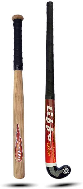Liffo LX-1001 Hockey Sticks for Men with Baseball Bat Hockey Stick - 91.44 cm