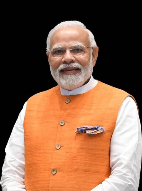 swaroopa 16.5 inch Narendra Modi Sticker Self Adhesive Sticker