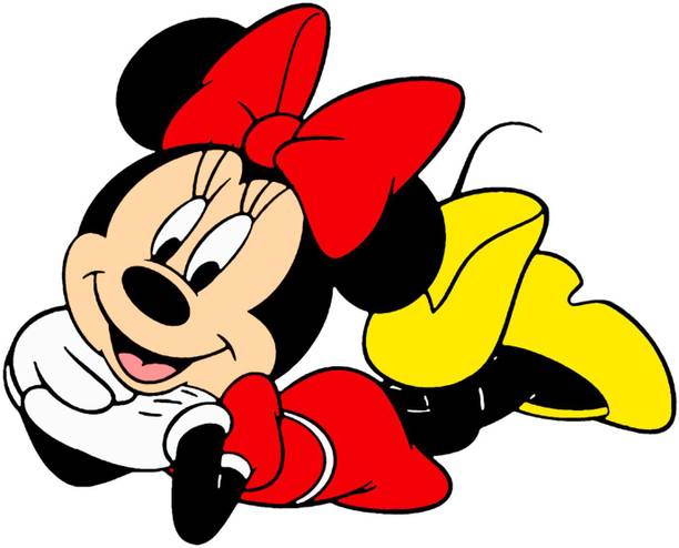 Approach Decor 60 cm mickey mouse Animals Cartoon Kids Room BedRoom Living Room Self Adhesive Sticker