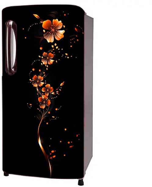 Craft Advertising 124.46 cm Fridge sticker for single Door fridge size 24x49 inch Self Adhesive Sticker