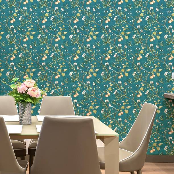 doodad Floral & Botanical Multicolor Wallpaper