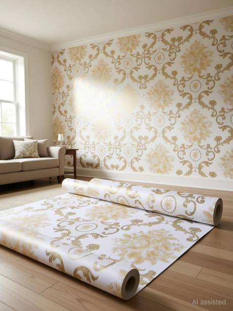 NuWallpaper 1000 cm 3D Self Adhesive Peel & Stick Wallpapers for Bedroom, living Room, Home Self Adhesive Sticker