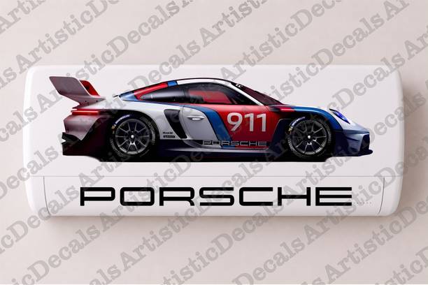 ArtisticDecals 70 cm Car Mountain jeeps, Racing Ac car Wall Sticker Big size sticker, 3D sticker Self Adhesive Sticker