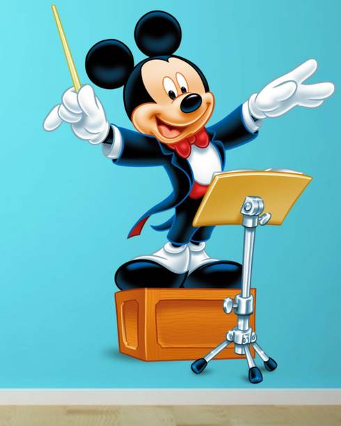 BALKISHNA WALL STICKER 60 cm MICKEY MOUSE Self Adhesive Sticker
