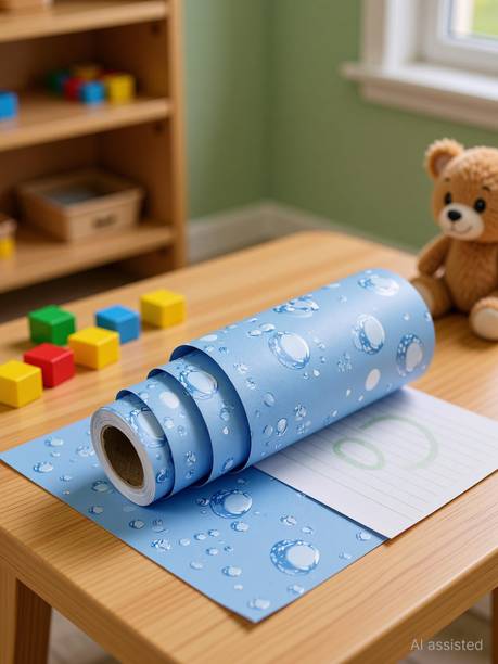 FOKRIM 300 cm water drop 45x300 Self Adhesive Sticker