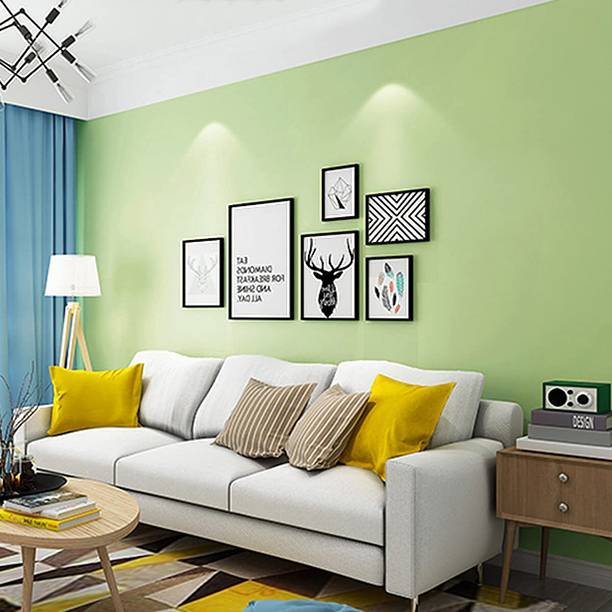 HOMEMATES 304.8 cm Self Adhesive Waterproof Wallpaper Peel & Stick Wallpaper For Wall Self Adhesive Sticker