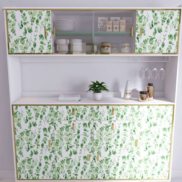 rawpockets Vinyl Floral & Botanical Multicolor Wallpaper