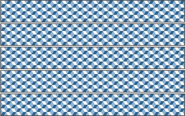 Aashrut decor 13 cm Oil Proof and Waterproof Self Adhesive Vinyl Tile Sticker 25cm x 184 cm Self Adhesive Sticker