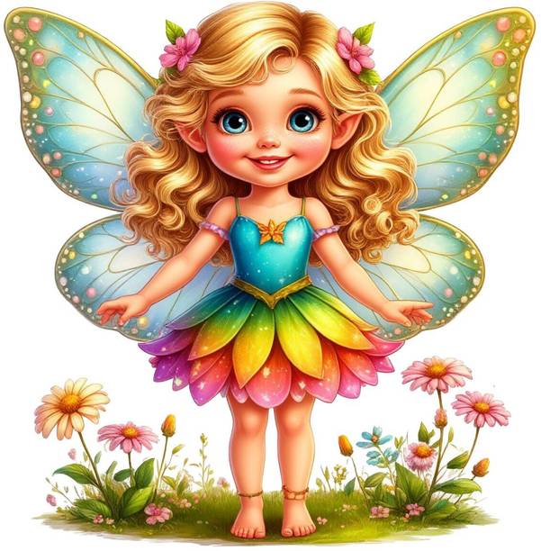 cartdecor 50 cm Cute Pari Wall Sticker Self Adhesive Sticker