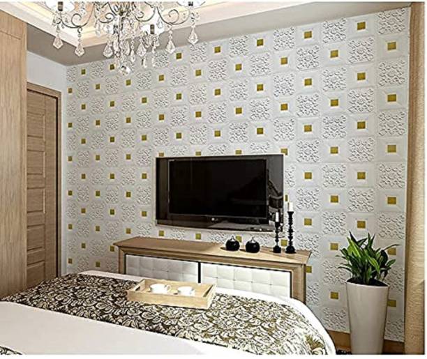 Coozico 70 cm Wall Home Decor Living Room Bedroom Kitchen Countertop Paper PVC 3D Wallpaper Self Adhesive Sticker